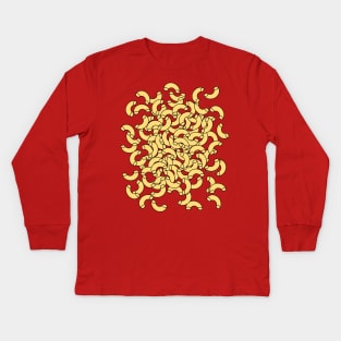 Elbow Noodles Kids Long Sleeve T-Shirt